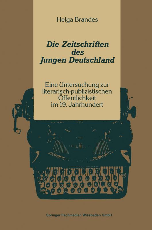 Cover-Bild Die Zeitschriften des Jungen Deutschland