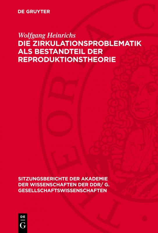 Cover-Bild Die Zirkulationsproblematik als Bestandteil der Reproduktionstheorie