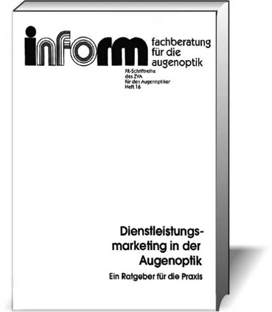 Cover-Bild Dienstleistungsmarketing in der Augenoptik