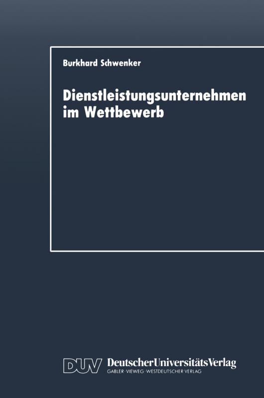 Cover-Bild Dienstleistungsunternehmen im Wettbewerb