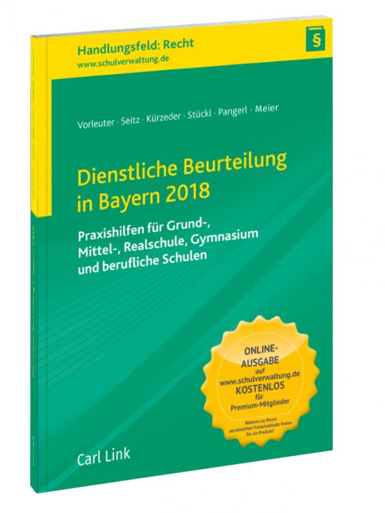 Cover-Bild Dienstliche Beurteilung in Bayern 2018