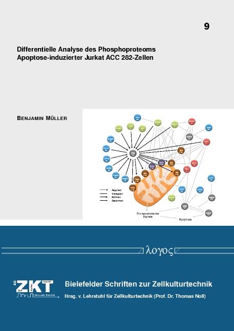 Cover-Bild Differentielle Analyse des Phosphoproteoms Apoptose-induzierter Jurkat ACC 282-Zellen