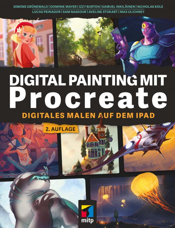 Cover-Bild Digital Painting mit Procreate 5.3