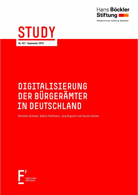 Cover-Bild Digitalisierung der Bürgerämter in Deutschland