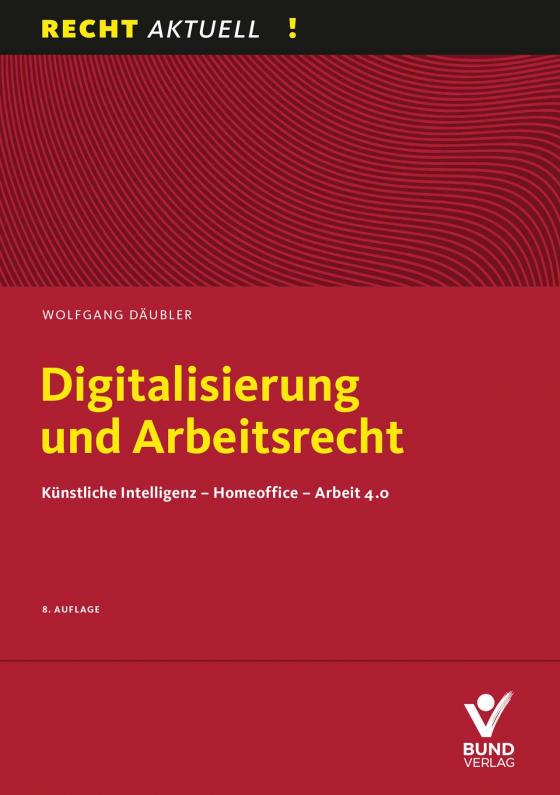 Cover-Bild Digitalisierung und Arbeitsrecht