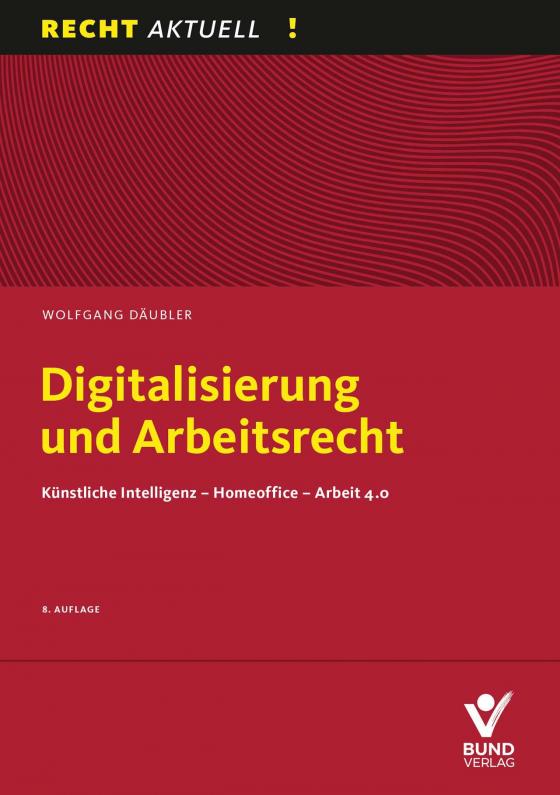 Cover-Bild Digitalisierung und Arbeitsrecht