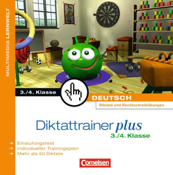 Cover-Bild Diktattrainer plus - Grundschule / 3./4. Schuljahr - CD-ROM
