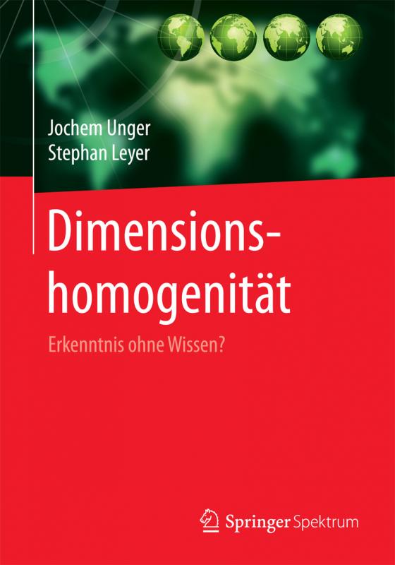 Cover-Bild Dimensionshomogenität