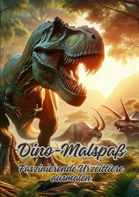 Cover-Bild Dino-Malspaß