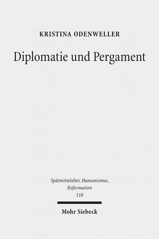 Cover-Bild Diplomatie und Pergament