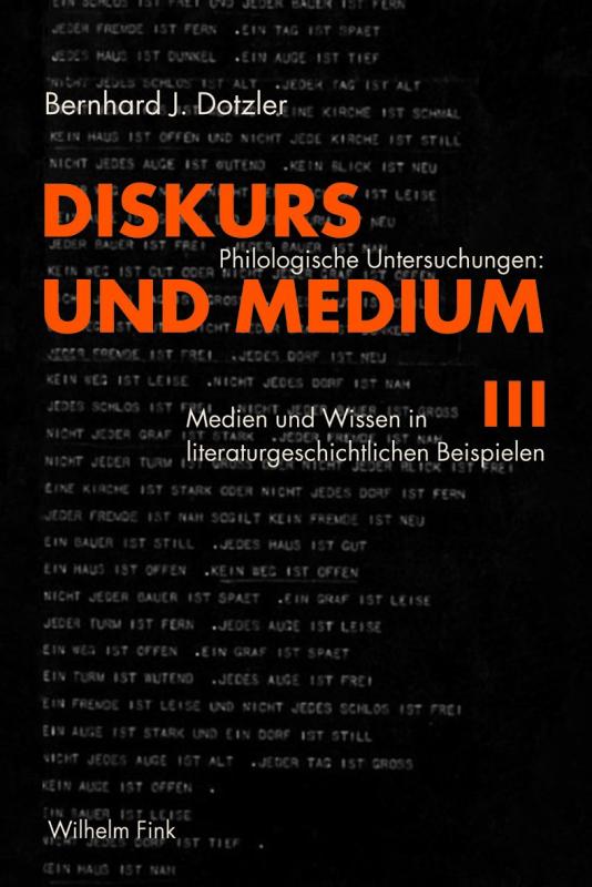 Cover-Bild Diskurs und Medium III