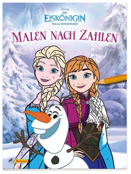 Cover-Bild Disney Die Eiskönigin: Malen nach Zahlen