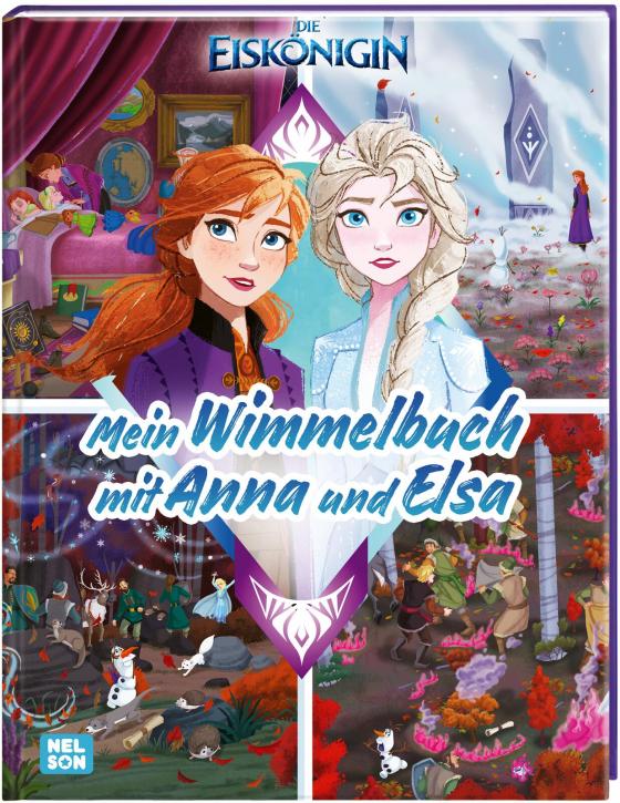 Cover-Bild Disney Die Eiskönigin: Mein Wimmelbuch mit Anna und Elsa