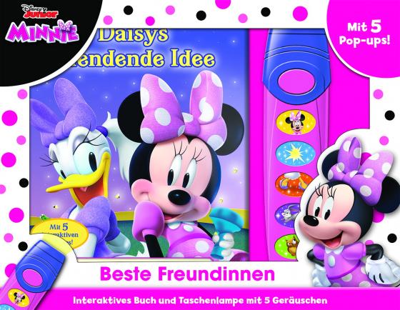 Cover-Bild Disney Minnie - Beste Freundinnen - Pop-up-Buch mit Taschenlampe - Bilderbuch mit 5 zauberhaften Geräuschen