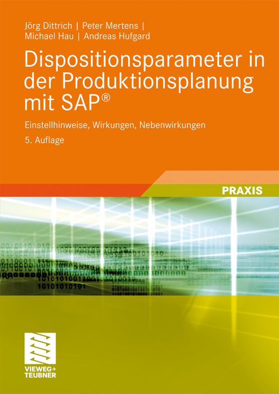 Cover-Bild Dispositionsparameter in der Produktionsplanung mit SAP®