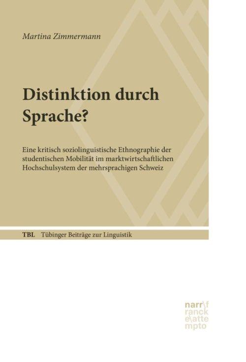 Cover-Bild Distinktion durch Sprache?