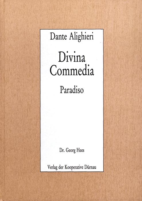 Cover-Bild Divina Commedia / Divina Commedia Paradiso