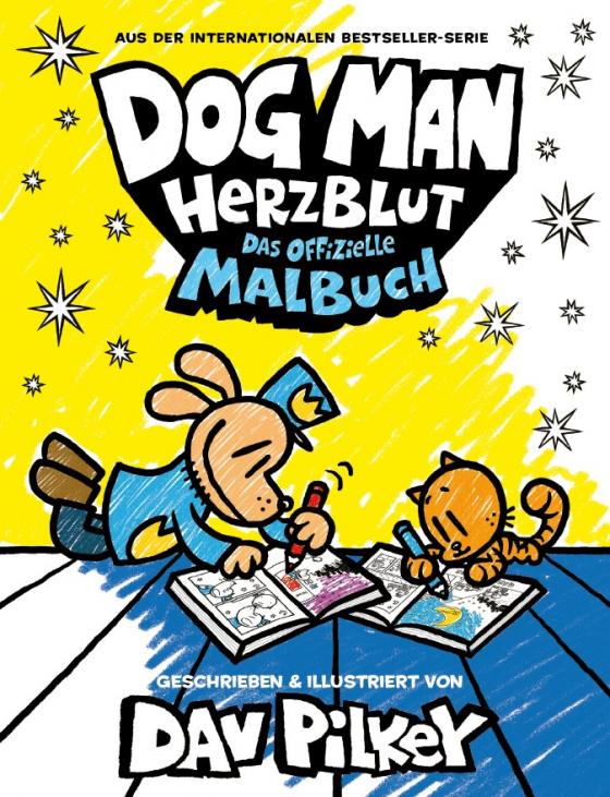 Cover-Bild Dog Man Herzblut : Das offizielle Malbuch