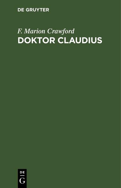 Cover-Bild Doktor Claudius