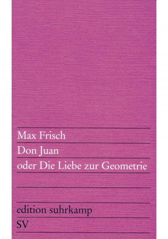 Cover-Bild Don Juan oder Die Liebe zur Geometrie