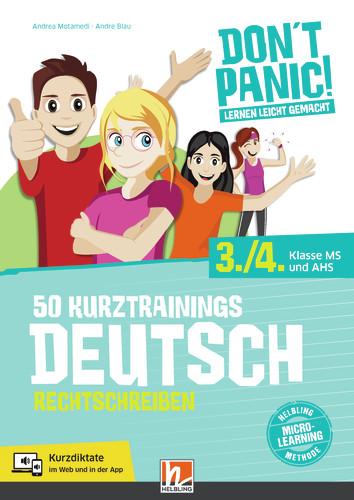 Cover-Bild DON'T PANIC! Lernen leicht gemacht, 50 Kurztrainings Deutsch