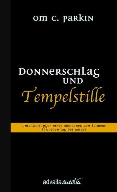 Cover-Bild Donnerschlag und Tempelstille