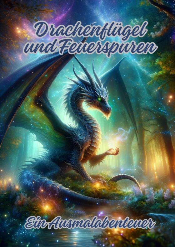 Cover-Bild Drachenflügel und Feuerspuren