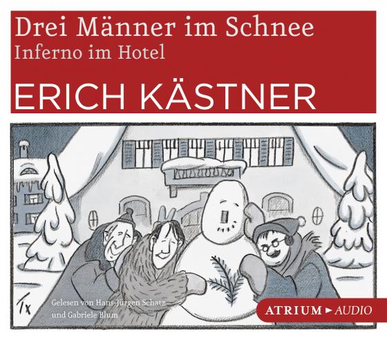 Cover-Bild Drei Männer im Schnee / Inferno im Hotel CD