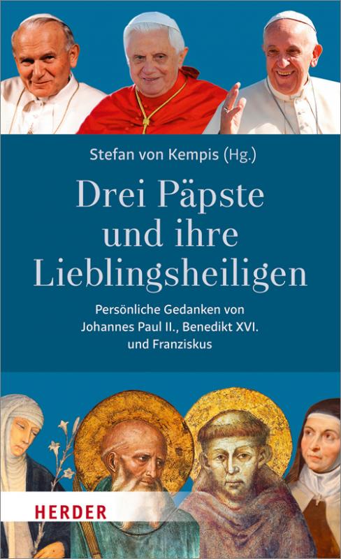 Cover-Bild Drei Päpste und ihre Lieblingsheiligen.