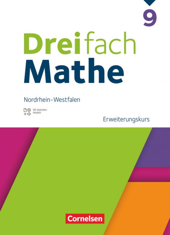 Cover-Bild Dreifach Mathe - Nordrhein-Westfalen - Ausgabe 2022 - 9. Schuljahr