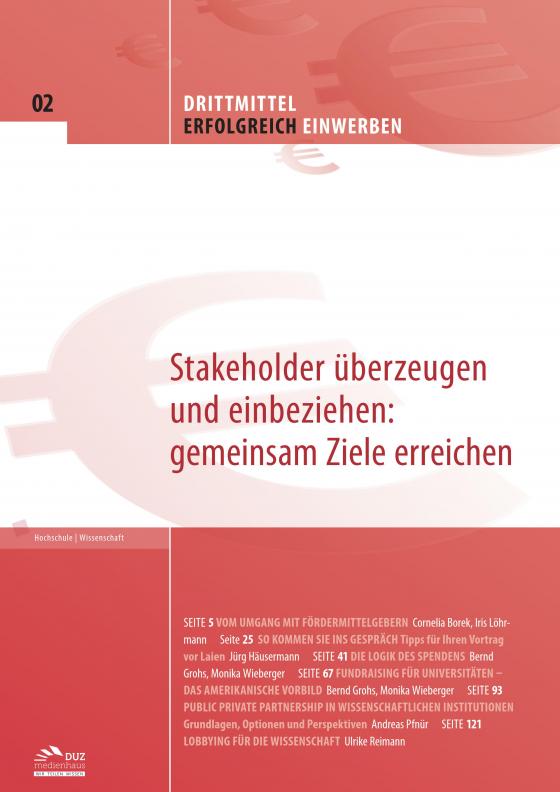 Cover-Bild Drittmittel erfolgreich einwerben – Heft 2