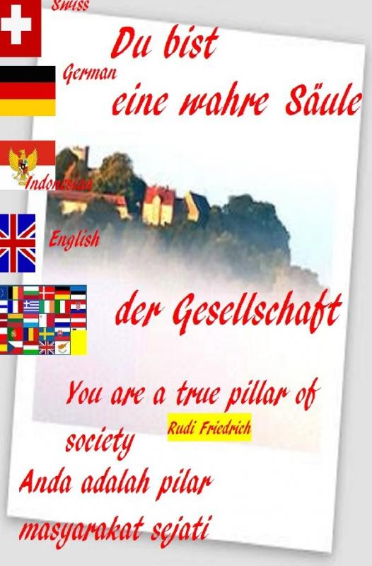 Cover-Bild Du bist eine wahre Säule der Gesellschaft Deutsch Indonesisch English