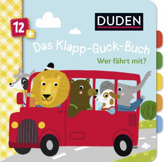 Cover-Bild Duden 12+: Das Klapp-Guck-Buch: Wer fährt mit?