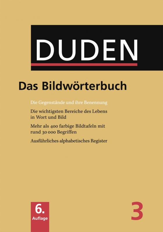 Cover-Bild Duden - Das Bildwörterbuch