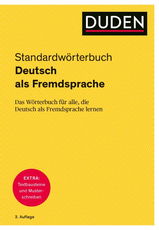 Cover-Bild Duden – Deutsch als Fremdsprache – Standardwörterbuch