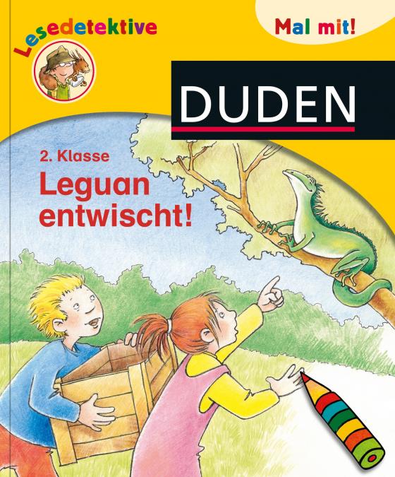 Cover-Bild Duden Lesedetektive. Mal mit! Leguan entwischt!, 2. Klasse