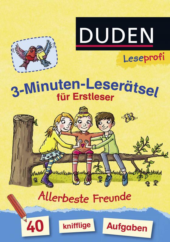 Cover-Bild Duden Leseprofi – 3-Minuten-Leserätsel für Erstleser: Allerbeste Freunde