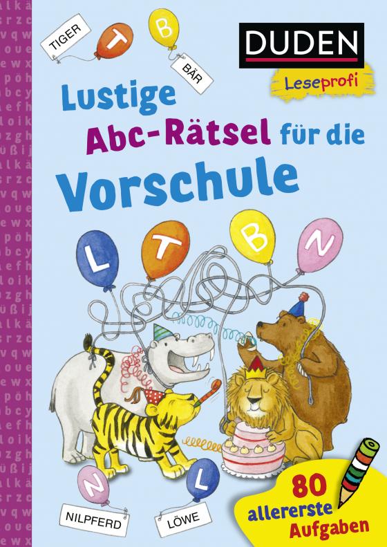 Cover-Bild Duden Leseprofi – Lustige Abc-Rätsel für die Vorschule