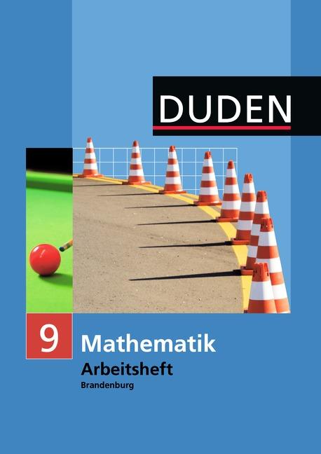 Cover-Bild Duden Mathematik - Sekundarstufe I - Brandenburg / 9. Schuljahr - Arbeitsheft
