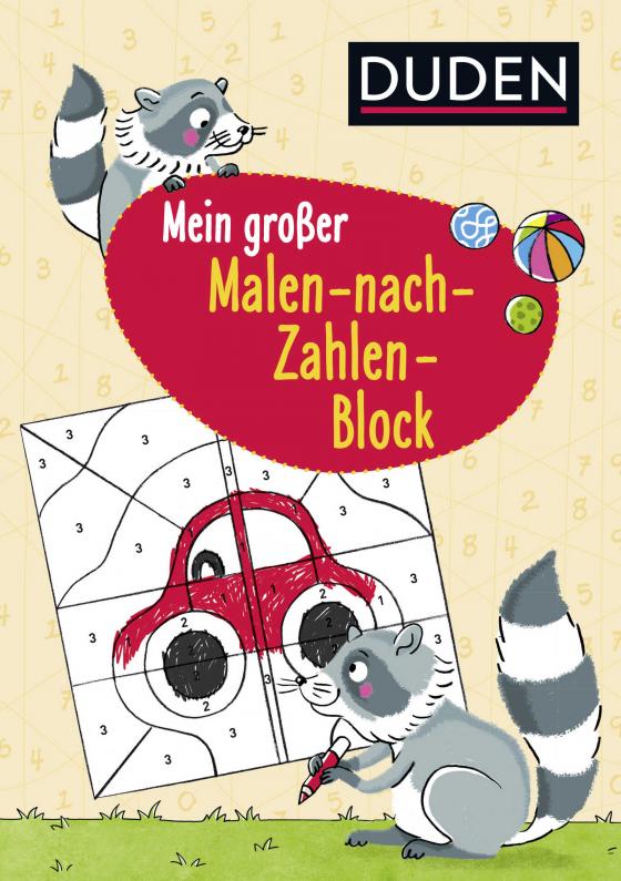 Cover-Bild Duden: Mein großer Malen-nach-Zahlen-Block