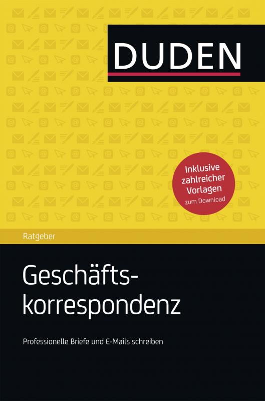 Cover-Bild Duden Ratgeber – Geschäftskorrespondenz