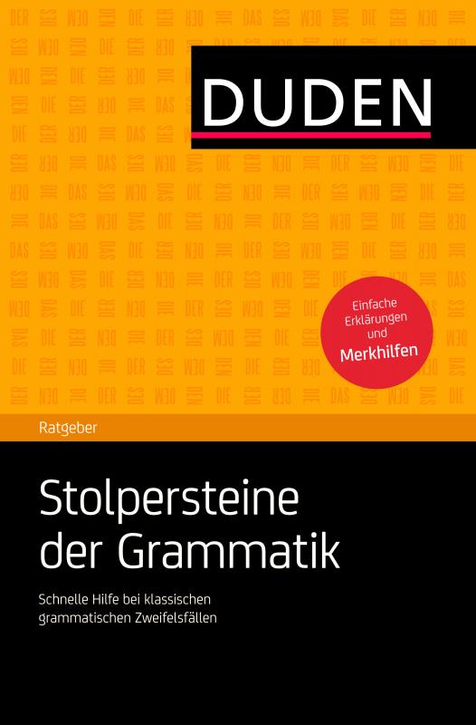 Cover-Bild Duden Ratgeber – Stolpersteine der Grammatik