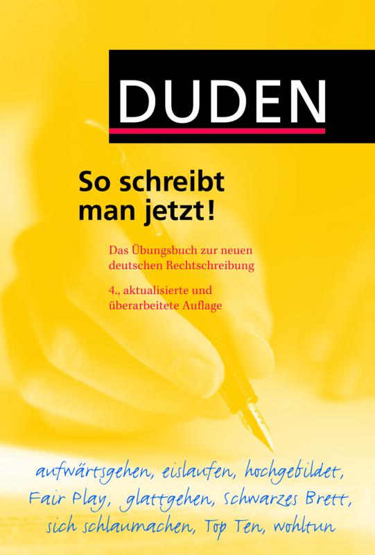 Cover-Bild Duden - So schreibt man jetzt!