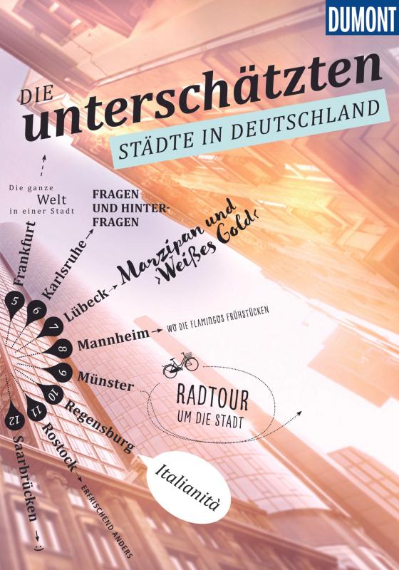 Cover-Bild DuMont Bildband Die unterschätzten Städte in Deutschland