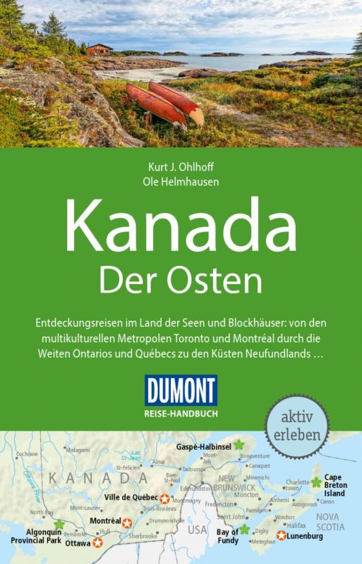 Cover-Bild DuMont Reise-Handbuch Reiseführer E-Book Kanada, Der Osten