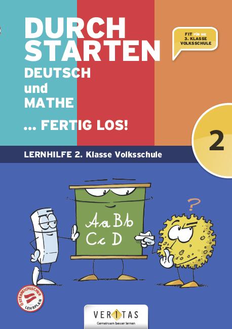 Cover-Bild Durchstarten. Deutsch und Mathe... fertig los! 2. Klasse Volksschule