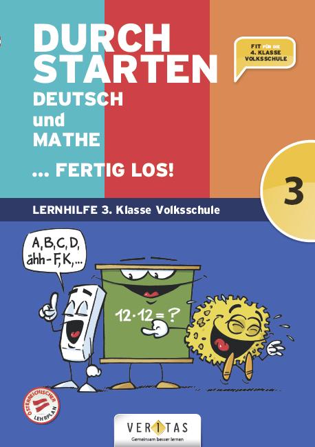 Cover-Bild Durchstarten. Deutsch und Mathe... fertig los! 3. Klasse Volksschule