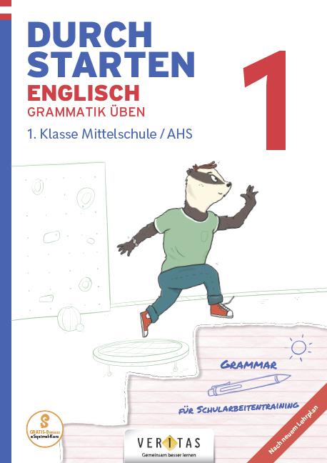 Cover-Bild Durchstarten Englisch 1. Klasse Mittelschule/AHS Grammatik üben