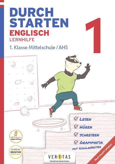 Cover-Bild Durchstarten Englisch 1. Klasse Mittelschule/AHS Lernhilfe (mit Audio-CD)