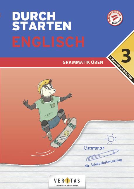 Cover-Bild Durchstarten Englisch 3. Klasse Mittelschule/AHS Grammatik üben